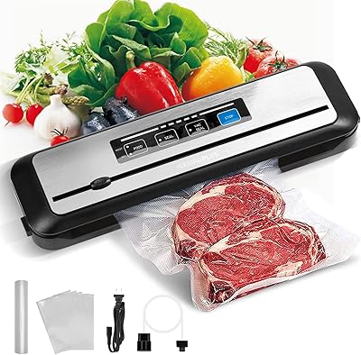 Scelleuse sous vide ink bird, scelleuse automatique 80 kpa one touch avec sacs de rangement et coupeur intégré, emballeuse sous vide pour la cuisson des aliments secs et humides. DIAYTAR COTE D'IVOIRE est la destination idéale pour les consommateurs ivoiriens en quête de produits de qualité à des prix compétitifs. Avec une offre variée qui comprend plus de 300 000 articles, cette boutique en ligne sécurisée garantit une expérience d'achat agréable et pratique. Que vous cherchiez des produits pour la maison, des vêtements ou des gadgets, DIAYTAR COTE D'IVOIRE a tout ce qu'il vous faut.