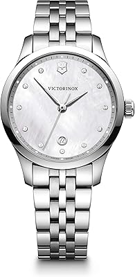 Montre à quartz analogique dkny pour femme avec bracelet en acier inoxydable