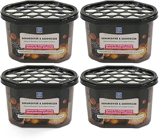 Absorbeur d'humidité 600 ml (paquet de 4), déshumidificateurs pour contrôler l'excès d'humidité pour sous-sol, placards, salles de bains, buanderie, cuisine, bureau, bateaux, camping-cars. La boutique en ligne DIAYTAR COTE D'IVOIRE est une plateforme de commerce électronique qui propose une large gamme de produits. Avec plus de 300000 références, elle est la destination idéale pour les clients qui recherchent des produits de qualité à des prix compétitifs. Elle est connue pour son service client de haute qualité.