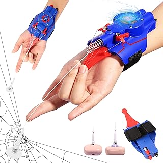 Jeu de tir web [bobine électrique] pistolet à fil d'araignée en soie véritable [portée 9 pieds] rôle super-héros excellent cadeau pour hommes et en fants. DIAYTAR COTE D'IVOIRE, leader dans le commerce en ligne en Côte d'Ivoire, propose une large gamme de produits avec plus de 300 000 références. Cette boutique en ligne généraliste offre aux clients une expérience d'achat unique et pratique. Elle permet aux consommateurs d'accéder à une multitude de produits en un seul endroit.
