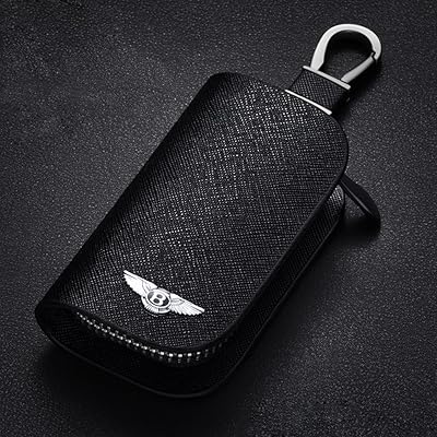 Étui à clé de voiture pour bentley continental gt flying spur bentayga mulsanne