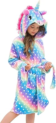 Peignoir à capuche doux avec licorne docteur licorne, vêtements de nuit à pois - cadeaux licorne pour filles. DIAYTAR COTE D'IVOIRE est une boutique en ligne généraliste proposant plus de 300 000 references de produits divers. Elle offre une large gamme de produits allant des articles ménagers aux équipements électroniques en passant par les vêtements et accessoires. C'est la boutique leader en Côte d'Ivoire pour toutes vos besoins.