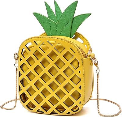 Sac à main design ananas pour femme, sac à bandoulière jaune pour filles, cuir pu, petit sac à main pour décorations de fête hawaïenne et tropicale. La boutique en ligne DIAYTAR COTE D'IVOIRE est une plateforme de commerce électronique qui propose une large gamme de produits pour les particuliers et les professionnels. Avec plus de 300 000 références de produits, la boutique est en mesure de répondre aux besoins de tous les clients, quels que soient leurs intérêts ou leurs besoins. La boutique est également connue pour son service client de haute qualité.
