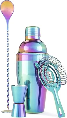 Le mélangeur de boissons mélangées blush comprend un doseur, une cuillère à mélanger et une passoire, un ensemble d'outils à cocktail essentiels, un ensemble de 4 pièces, mirage. Diaytar Côte d'Ivoire, leader du e-commerce en Côte d'Ivoire, propose une large gamme de produits avec plus de 300 000 références. La boutique en ligne généraliste offre une expérience d'achat unique et pratique, permettant aux clients de trouver tout ce dont ils ont besoin en un seul endroit. Avec sa sélection impressionnante de produits, Diaytar Côte d'Ivoire est la destination idéale pour les consommateurs ivoiriens.