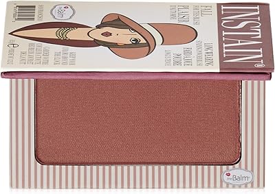 Fard à joues en poudre longue durée thebalm n'stain - blush penstripe, 4,8