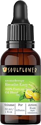 Soulflower breathe easy blend mélange d'huiles essentielles de citron menthe poivrée. DIAYTAR COTE D'IVOIRE est une boutique en ligne généraliste qui propose plus de 300000 références de produits, faisant d'elle le leader du marché ivoirien. Avec une large gamme de produits, les clients peuvent trouver tout ce dont ils ont besoin. DIAYTAR COTE D'IVOIRE est fière de son engagement à offrir des produits de haute qualité à des prix compétitifs.
