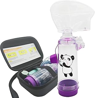 Espaceur d'inhalation avec masque pour adultes comprenant un étui de voyage, un inhalateur pour l'asthme avec masque compatible avec un étui de transport (masque pour adultes). Avec plus de 300 000 références, DIAYTAR COTE D'IVOIRE est la boutique en ligne leader en Cote d'Ivoire, offrant une expérience de shopping en ligne exceptionnelle et des produits de qualité.
