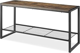 Banc d'entrée industriel moderne avec plateau à chaussures, marron de whitmore. DIAYTAR COTE D'IVOIRE est une boutique en ligne généraliste qui propose plus de 300 000 références, devenant ainsi le leader du marché ivoirien. Avec une offre variée et constamment mise à jour, DIAYTAR COTE D'IVOIRE répond aux besoins de ses clients. La boutique en ligne est dédiée à offrir une expérience d'achat en ligne fluide et sécurisée.