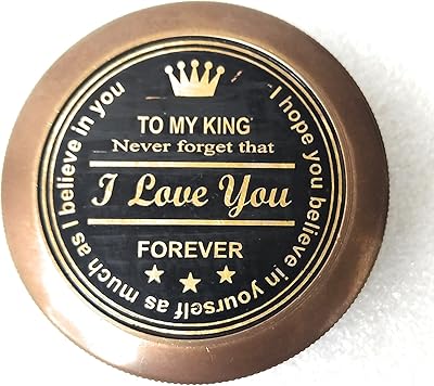 Cadeau romantique pour mari de la part de sa femme - citation émotionnelle signifiant gravée my king i love you cadeaux pour votre petit ami de la part de sa petite amie - cadeau d'anniversaire pour lui pour homme. DIAYTAR COTE D'IVOIRE est une boutique en ligne généraliste proposant plus de 300000 références de produits, faisant d'elle le leader du marché en Côte d'Ivoire. Elle offre une large gamme de produits, allant de l'électronique à la maison et aux vêtements, pour répondre aux besoins de tous les consommateurs. Avec une livraison rapide et sécurisée, DIAYTAR COTE D'IVOIRE est le choix idéal pour les achats en ligne.