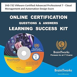 3v0-732 vmware certified advanced professional 7 examen de conception de gestion et d'automatisation