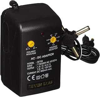 Sevenstar ss104, 1,5 v, 3 v, 4,5 v, 6 v, 7,5 v, 9