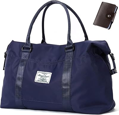 Sac de voyage, sac de sport, sac à bandoulière week-end avec porte-carte