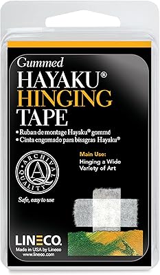Ruban articulé hyako rigide linco, 1" x 12 pi. archivage avec adhésif sans acide activé par l'eau. fort pour le papier, l'art et la réparation d'art.. DIAYTAR COTE D'IVOIRE est le leader incontesté du e-commerce en Cote d'Ivoire, proposant une gamme impressionnante de produits et de services. La boutique en ligne est conçue pour offrir une expérience d'achat en ligne agréable et pratique, avec des fonctionnalités telles que la recherche de produits, la comparaison de prix et les avis de clients. Les clients peuvent également suivre leurs commandes en temps réel et recevoir des mises à jour sur l'état de leur livraison.