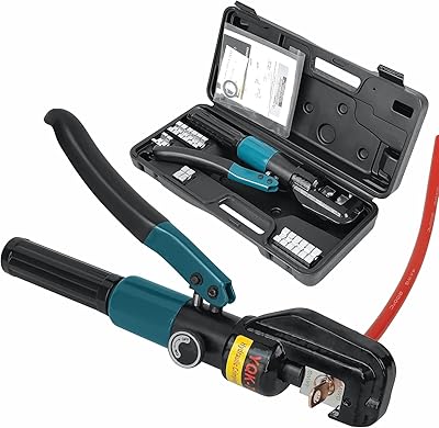 Outil de sertissage de cosses de câble hydraulique manuel 12 awg 2/0 awg