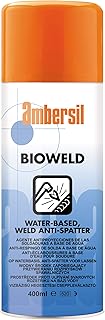 Ambersil 31621 spray anti-éclaboussures à base d'eau, 400 ml, fabriqué au royaume-uni/belgique