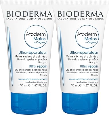 Bioderma - atoderm crème mains et ongles - nourrit et répare - crème pour mains sensibles et très sèches. DIAYTAR COTE D'IVOIRE est la boutique en ligne la plus complète de Côte d'Ivoire. Elle propose des produits de haute qualité à des prix abordables et offre un service client de qualité. DIAYTAR COTE D'IVOIRE est le partenaire idéal pour vos achats en ligne.