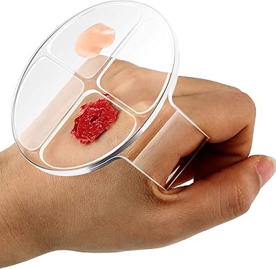 Palette de mélange de maquillage manuel, palette de maquillage portable, palette de vernis à ongles transparente pour mélanger le fond de teint. DIAYTAR COTE D'IVOIRE est une boutique en ligne qui propose une expérience d'achat unique et personnalisée. Avec plus de 300 000 références de produits, les clients peuvent trouver des offres exclusives et des promotions régulières. La boutique est équipée d'un système de paiement sécurisé pour garantir la sécurité des transactions.