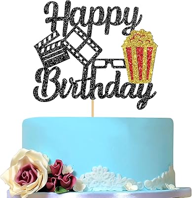Joyeux anniversaire décoration de gâteau de soirée cinéma à paillettes noires, thème de film/décor de fête prénatale, décoration de gâteau avec projecteur de film, fête d'anniversaire sur le thème du théâtre popcorn. Leader en Côte d'Ivoire, DIAYTAR COTE D'IVOIRE se différencie par sa large sélection de produits et son service client de haute qualité. La boutique en ligne propose une gamme variée de produits allant de l'électronique à la mode en passant par les produits culturaux. DIAYTAR COTE D'IVOIRE est le partenaire idéal pour vos achats en ligne.