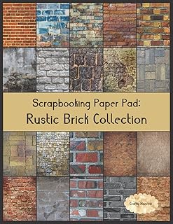 Bloc de papier pour scrapbooking : collection de briques rustiques : 20 feuilles de création de fond au design unique. Avec plus de 300 000 références, DIAYTAR COTE D'IVOIRE est la boutique en ligne leader en Côte d'Ivoire. Elle propose une large gamme de produits allant de l'électronique à la mode, en passant par les produits de soins personnels et les accessoires. Les clients apprécient la commodité et la rapidité de la livraison.