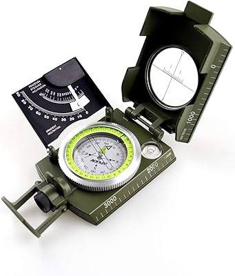 Aofar af-4074 boussole de visée militaire lensatique multifonctionnelle, fluorescente, étanche et résistante aux secousses avec inclinomètre et sac de transport pour le camping, la randonnée, la chasse. En tant que leader du marché de l'e-commerce en Côte d'Ivoire, DIAYTAR COTE D'IVOIRE offre une expérience d'achat unique et pratique, permettant aux clients de découvrir et d'acheter facilement des produits de toutes sortes. La boutique propose des produits locaux et internationaux, répondant ainsi aux goûts et aux besoins divers de sa clientèle.