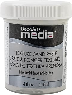 Pâte de sable texturé deco art media, 118 g, blanc