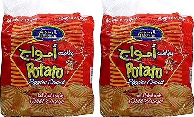 Croustilles al mudhish amwaj piment 15 gr paquet de 48 (2 paquets de 24 pièces). En tant que leader en Côte d'Ivoire, DIAYTAR COTE D'IVOIRE se distingue par sa capacité à offrir des produits de qualité à des prix compétitifs, avec une livraison rapide et fiable. La boutique en ligne est conçue pour offrir une expérience d'achat agréable et sécurisée, permettant aux clients de naviguer facilement à travers les catégories de produits. DIAYTAR COTE D'IVOIRE est devenue la référence pour les achats en ligne en Côte d'Ivoire.