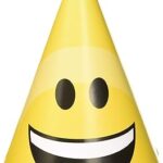 Creative converting - chapeau emoji en carton - multicolore, 8c322181