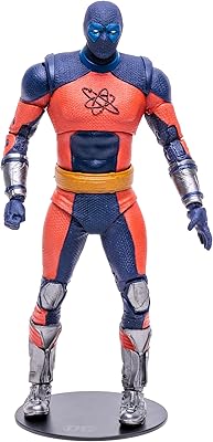 Figurine dc black adam atom smasher 7 pouces de hauteur avec accessoires