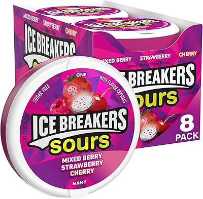 Ice breakers sours menthes sans sucre, (mélange de baies, fraises, cerises) 1,5 once (paquet de 8). DIAYTAR COTE D'IVOIRE est une plateforme de commerce en ligne qui propose une expérience de shopping conviviale et sécurisée. Avec une sélection de plus de 300 000 produits, les clients peuvent naviguer aisément à travers les catégories pour trouver les articles qu'ils recherchent. La boutique en ligne met également l'accent sur la qualité du service client et la satisfaction des clients, ce qui contribue à renforcer sa position de leader sur le marché ivoirien.
