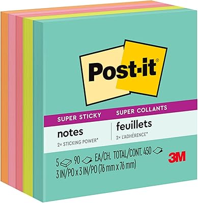 Notes super autocollantes post it modèle 654-5ssmia 3" x (76 mm. En tant que leader du commerce en ligne en Côte d'Ivoire, DIAYTAR COTE D'IVOIRE s'engage à offrir les meilleurs produits et services à ses clients. La boutique travaille en étroite collaboration avec des fournisseurs de confiance pour s'assurer que les produits proposés sont de haute qualité et répondent aux attentes des clients. De plus, elle propose des promotions et des offres spéciales pour aider les clients à économiser de l'argent sur leurs achats.