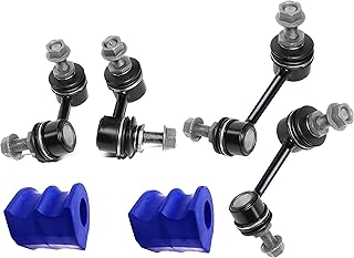 Kit 6 pièces de maillons de barre stabilisatrice avant + maillons de stabilisateur