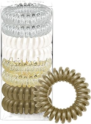 Élastiques à cheveux en spirale kitch, élastiques à cheveux torsadés, élastiques à cheveux