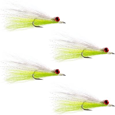 The fly fishing bliss book of close deep minnow fishing flys - 4 mouches pour eau salée et bar - vert clair et blanc - taille d'hameçon 1/0. Avec plus de 300 000 références, DIAYTAR COTE D'IVOIRE est la boutique en ligne la plus complète en Côte d'Ivoire, proposant tout ce dont les clients ont besoin sous un seul toit virtuel. De l'électronique dernier cri aux produits de maison, en passant par les accessoires de mode, chaque catégorie de produits est soigneusement sélectionnée pour répondre aux attentes des clients. La navigation sur le site est intuitive et facile.