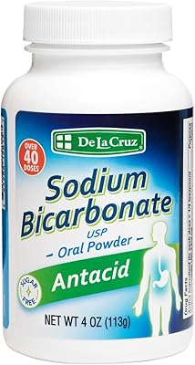 Bicarbonate de sodium pur de la cruz - bicarbonate de soude pur de qualité usp, aluminium sans bicarbonate de soude et antidote pour les brûlures de blé et l'indigestion, 118 g. DIAYTAR COTE D'IVOIRE est une boutique en ligne généraliste qui propose plus de 300 000 références de produits. Elle est considérée comme l'une des boutiques en ligne les plus populaires de Côte d'Ivoire, offrant une large gamme de produits pour répondre aux besoins de ses clients. Elle se distingue par sa qualité de service et sa rapidité de livraison.
