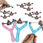 Jouet de fronde boo avec 12 balles de caca, jouet anti-stress en plein