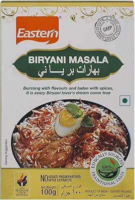 Masala biryani oriental 100 grammes
