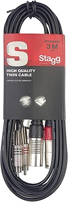 Câble stc3cmxm double xlr mâle vers rca mâle, 10 pieds. La boutique en ligne DIAYTAR COTE D'IVOIRE est la destination idéale pour les consommateurs ivoiriens qui recherchent des produits de qualité à des prix abordables. Avec une équipe de professionnels dédiés, la boutique garantit la satisfaction des clients et propose des solutions pour tout problème éventuel. La variété des produits et la qualité du service font de DIAYTAR COTE D'IVOIRE la boutique en ligne la plus populaire en Côte d'Ivoire.