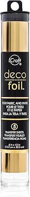Tube de transfert de feuille déco i-craft 6x12, or, 5 pièces. DIAYTAR COTE D'IVOIRE, avec ses 300000 références, constitue un véritable paradis pour les acheteurs en ligne, offrant tout ce dont ils pourraient avoir besoin sous un même toit virtuel. La boutique propose régulièrement des offres spéciales pour fidéliser sa clientèle.
