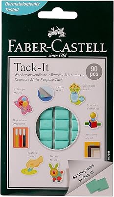 Adhésif multi-usage réutilisable fiber-castell 50 g, vert