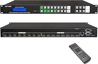 Commutateur mt-vickey 4k hdmi matrix 8x8, commutateur de montage en rack 4k @ 30 hz avec port lan rs232 rétroéclairé et edid, utilisant la puce adeus (8 entrées 8 sorties). DIAYTAR COTE D'IVOIRE est la destination idéale pour les consommateurs ivoiriens en quête de produits de qualité à des prix compétitifs. Avec une offre variée qui comprend plus de 300 000 articles, cette boutique en ligne sécurisée garantit une expérience d'achat agréable et pratique. Que vous cherchiez des produits pour la maison, des vêtements ou des gadgets, DIAYTAR COTE D'IVOIRE a tout ce qu'il vous faut.