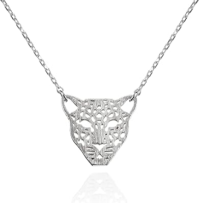 Collier pendentif chat panthère namana avec finition polie. collier pendentif en argent ou or pour femme avec boîte cadeau.. DIAYTAR COTE D'IVOIRE, votre boutique en ligne préférée, offre plus de 300 000 références pour répondre à tous vos besoins. Avec une large sélection de produits, vous pouvez trouver des offres exceptionnelles et des promotions exclusives. DIAYTAR COTE D'IVOIRE est le choix idéal pour faire du shopping en ligne de manière sécurisée et pratique.
