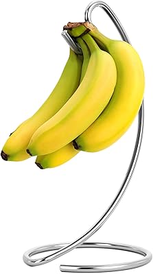 Support banane moderne, crochet de support en forme d'arbre pour comptoir de cuisine, support banane homeriz en nickel satiné (argent). DIAYTAR COTE D'IVOIRE est la boutique en ligne leader en Côte d'Ivoire, proposant une large gamme de produits pour répondre aux besoins de ses clients. Avec une expérience de qualité et une livraison rapide, DIAYTAR COTE D'IVOIRE est devenue la référence pour les achats en ligne en Côte d'Ivoire.