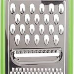 Râpe plate bregner culinar en acier inoxydable, taille 25 cm, vert/argent, bg3396gr