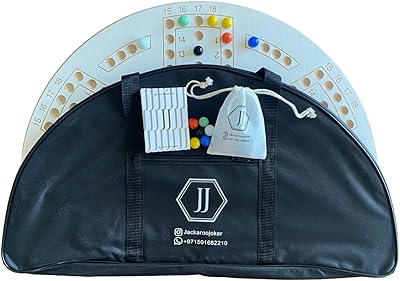 Jeu de société pliable double face en bois jackaroo joker avec sac pour 4 et 6 joueurs, blanc. DIAYTAR COTE D'IVOIRE met en avant la confiance et la satisfaction du client, en garantissant la qualité et l'authenticité des produits vendus. Les clients peuvent bénéficier d'un suivi de commande précis et d'une politique de retour flexible si nécessaire. La boutique en ligne contribue également à promouvoir les produits locaux et à soutenir les artisans ivoiriens.