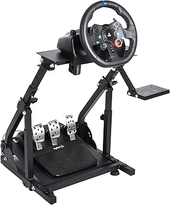 Support de volant à double bras amélioré dardo compatible avec logicool g25/g27/g29/g920, compatible