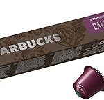 Capsules de café torréfié foncé nespresso café vérone de starbucks, 10 pièces