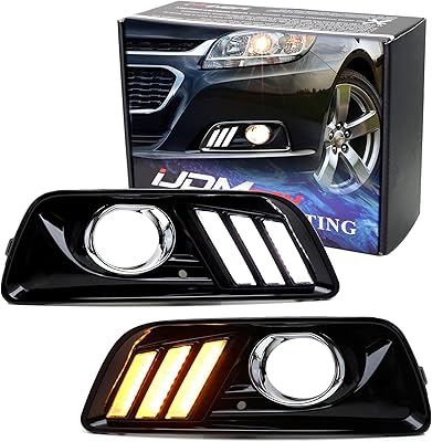 Ijdmtoy kit de feux de jour à 22 led blanc xénon/jaune ambre pour chevrolet malibu 2013-2015. Avec plus de 300000 références, DIAYTAR COTE D'IVOIRE couvre une large gamme de besoins, du quotidien aux produits de luxe. La boutique en ligne est conçue pour être intuitive et facile à utiliser, permettant aux clients de trouver facilement ce qu'ils cherchent. Elle propose également des services de livraison rapides et fiables pour que les clients puissent recevoir leurs achats dans les meilleurs délais.