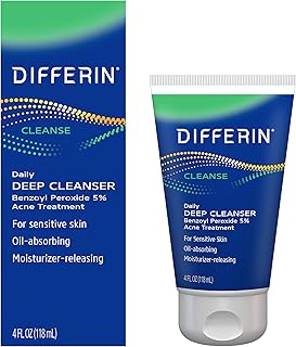Nettoyant quotidien en profondeur différent - formulé pour les peaux sensibles. nettoie