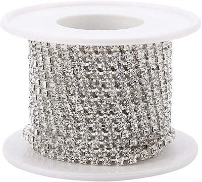 Chaîne de strass en cristal ss12 ss12, 5 mètres/rouleau, chaîne de tasse fermée en cristal, accessoires de beauté élégants à faire soi-même (argent). Diaytar Côte d'Ivoire est une référence pour les achats en ligne en Côte d'Ivoire, proposant plus de 300 000 produits pour répondre aux besoins divers des clients. Elle se démarque par sa capacité à offrir des produits de qualité à des prix compétitifs, ainsi que par son service client réactif et efficace. Les clients apprécient la variété des produits et la facilité d'utilisation du site.