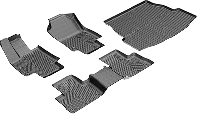 Tapis de sol warfreil, 4 pièces, 2019-2023, compatibles avec toyota rav 4